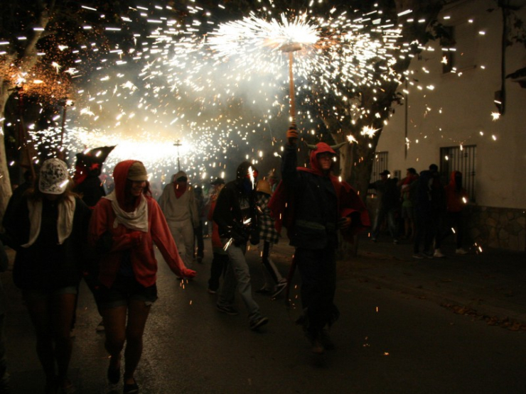 Correfoc de la Festa Major 2012