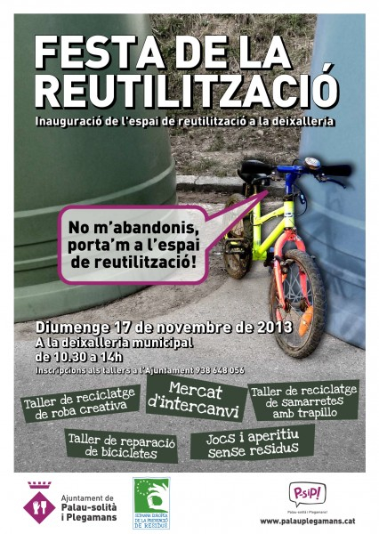 Cartell Festa de la Reutilització