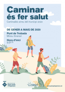 Cartell Caminar és fer salut 2020
