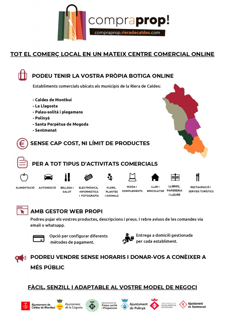 Flyer i logo del nou Marketplace de l'AMERC
