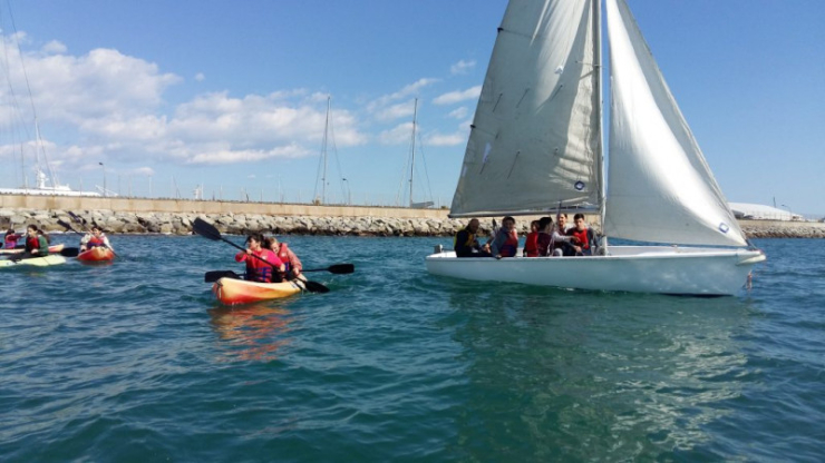 Activitats. Foto: Escola de Vela Mataró