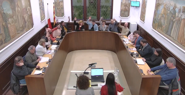 Votació Ple Extraordinari de Pressupostos