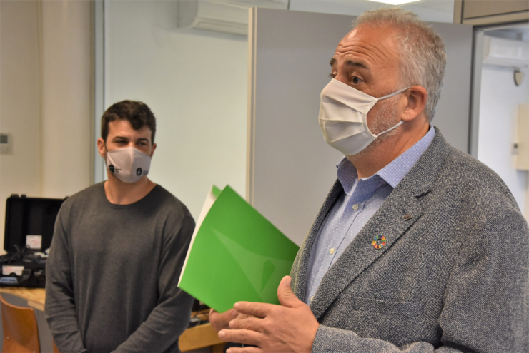 Conveni Patrimoni, rector de la UAB, Javier Lafuente