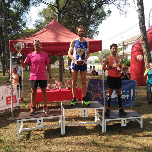 Podium en categoria masculina