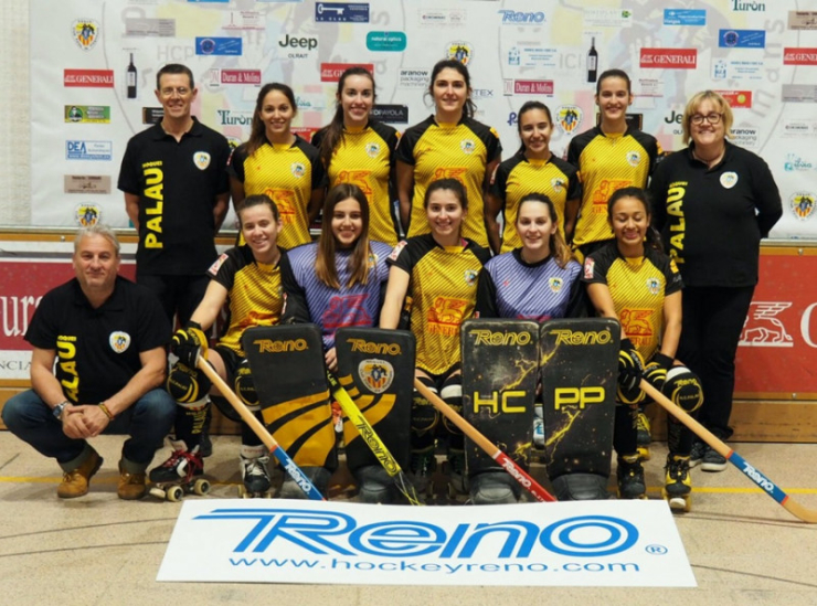Equip Hoquei Club Palau Femení temporada 2017-2018