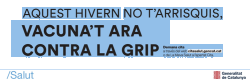Vacuna't ara contra la grip