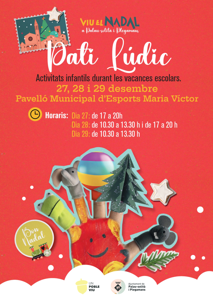 Imatge cartell Pati Lúdic