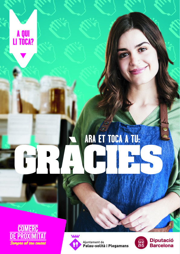 Imatge Campanya 'Ara et toca a tu: Gràcies!'