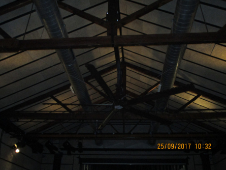 Ventilador nou sala butacas teatre