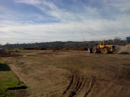 Continuen les obres als terrenys de l'Av. de l'Ebre