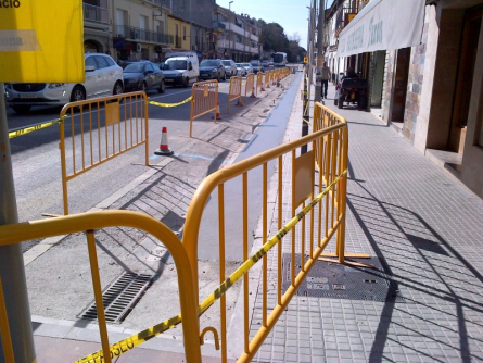 Paviment av.Catalunya (obra acabada)