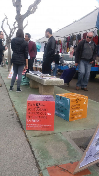 Les opinions es van copsar al mercat setmanal