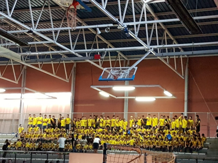 Presentació del Club de Futbol Sala Palau-solità i Plegamans