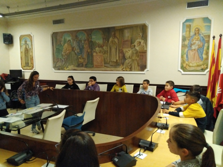 Primera sessió del Consell d'Infants 2018-19