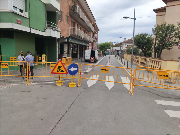 Reparacions carrer Barcelona