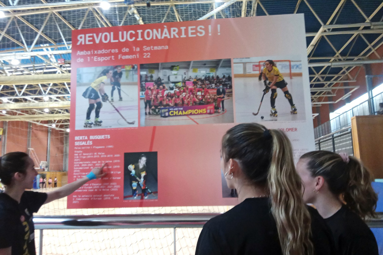 Jugadores recordant la seva infantesa