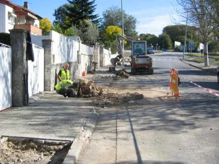 Reparació vorera carrer Orfebreria