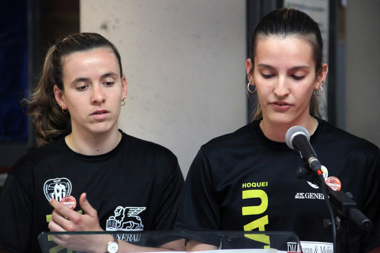 Prlament de les embaixadores de la setmana d'esport