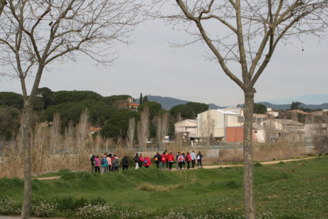 Una de les sortides de 'Caminar és fer salut', el 2018