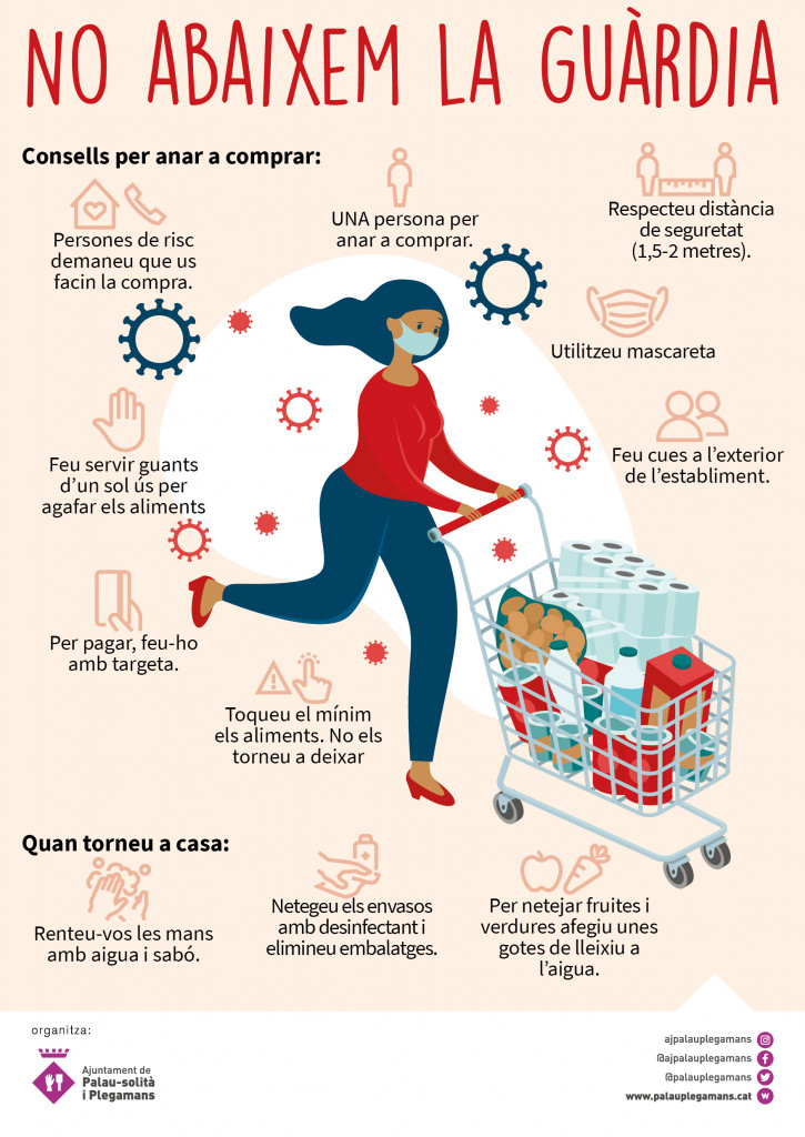 Campanya 'No abaixem la guàrdia'