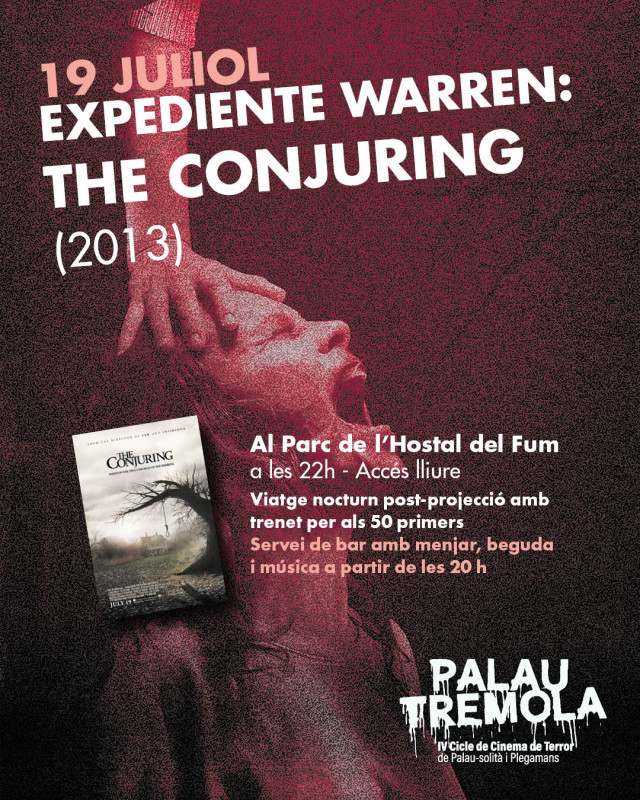 Cartell Palau Tremola 2025_EXPEDIENTE WARREN_THE CONJURING