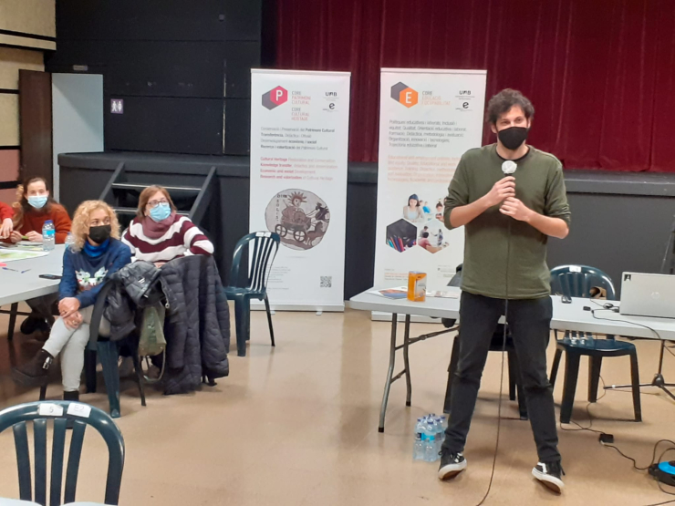 Jornada UAB. El regidor d'Educació, Ignasi Fargas