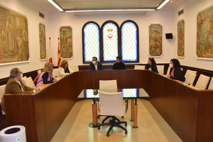 Reunió amb el delegat del govern