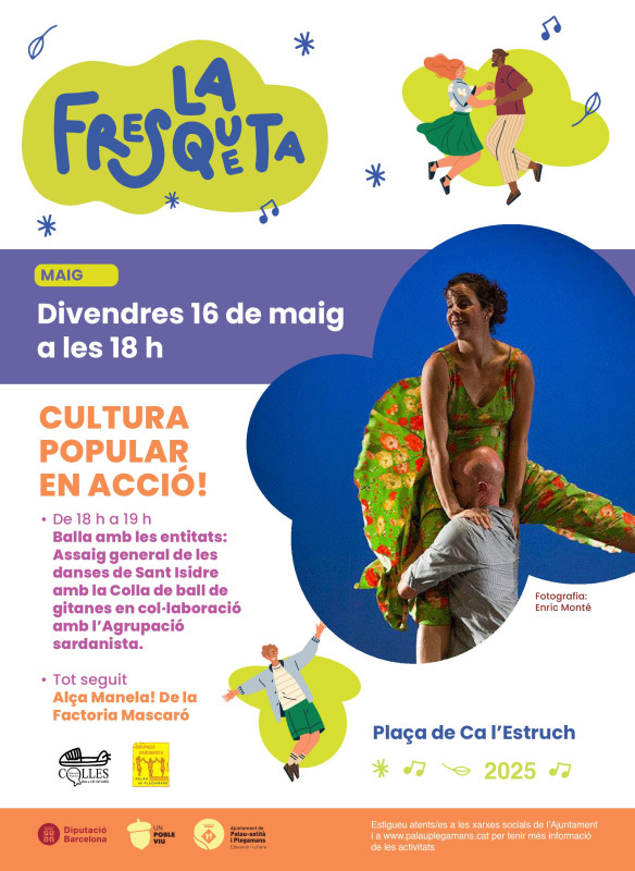 Cartell La Fresqueta 2025_Cultura Popular en Acció!
