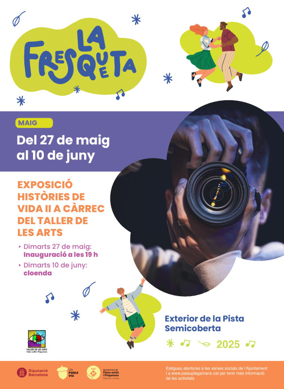 Cartell La Fresqueta 2025_Exposició Fotogràfica "Històries de Vida II"