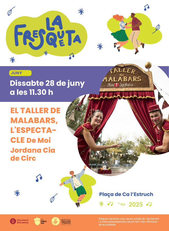 Cartell La Fresqueta 2025_Taller de Malabars