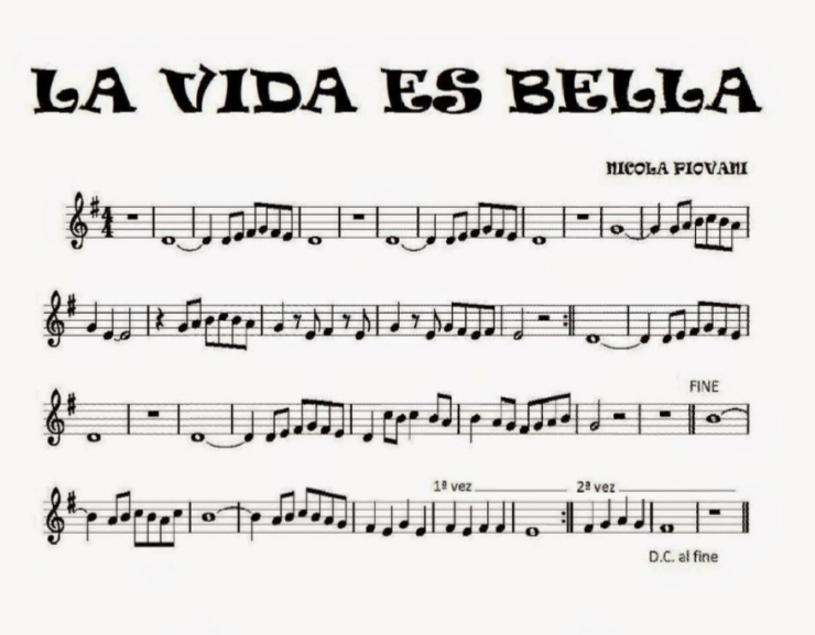 Melodia La Vida és Bella