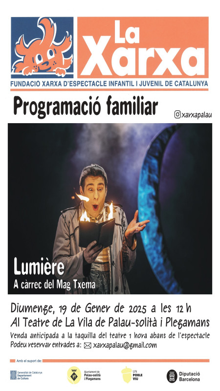 Cartell LA XARXA_Lumière