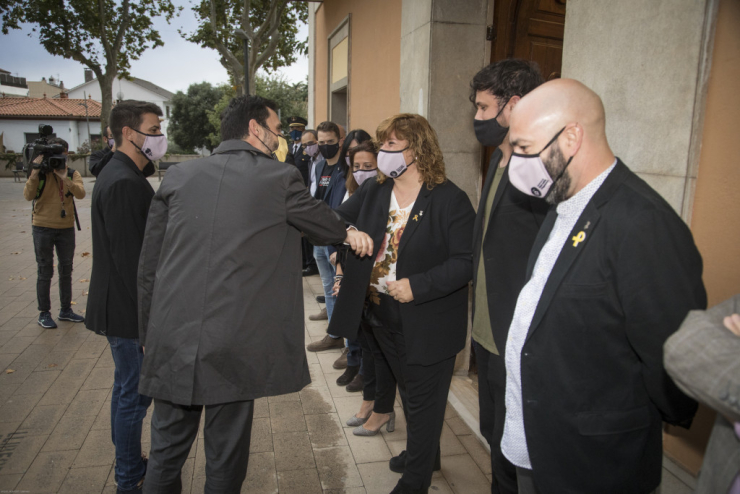 Inauguració Plaça 1 d'octubre