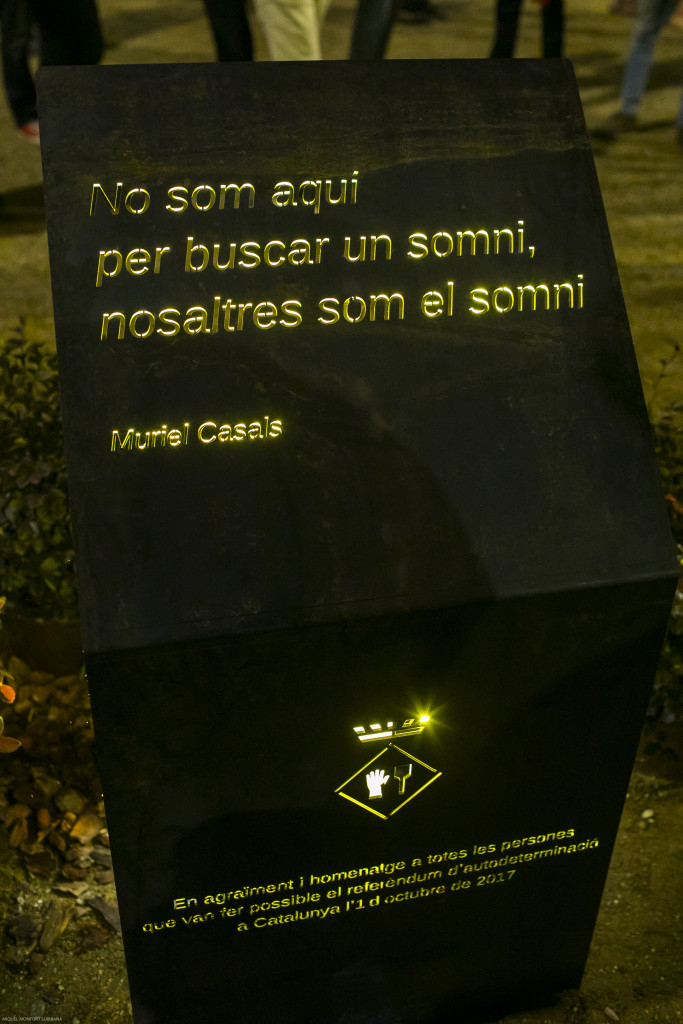 Inauguració Plaça 1 d'octubre