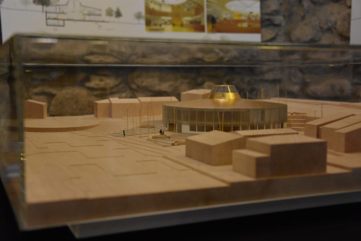 Maqueta de la nova Biblioteca Municipal