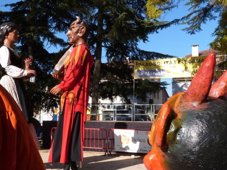 El dimoni de la Pedra Llarga i la masovera de Can Cortès no hi podien faltar!