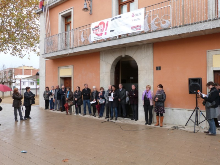 La regidora d'Igualtat, Àngels Marcuello