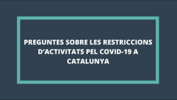 Preguntes sobre les restriccions