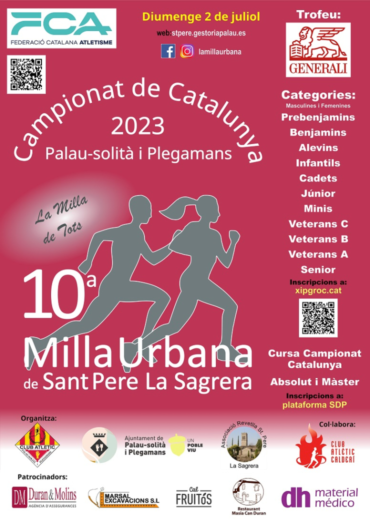 Cartell 10a Milla Urbana