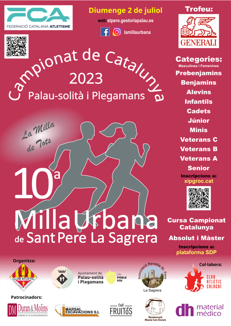 Cartell de la 10a Milla Urbana