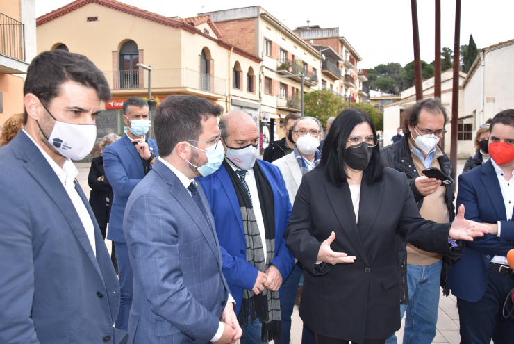 Visita del President de la Generalitat, Pere Aragonès