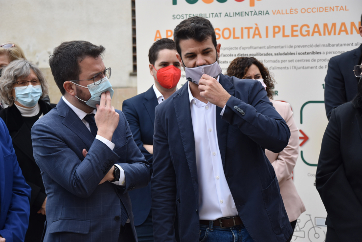 Visita del President de la Generalitat, Pere Aragonès