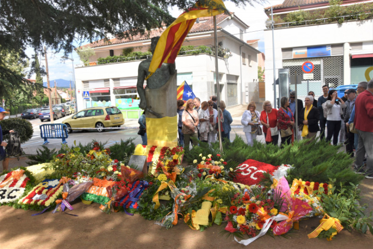 Ofrena monument Rafael Casanova