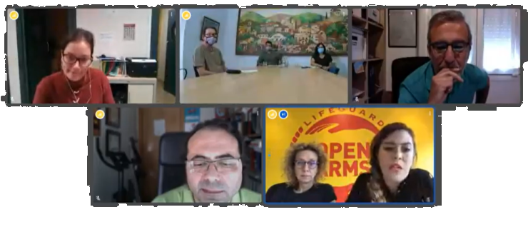 Signatura conveni amb Open Arms