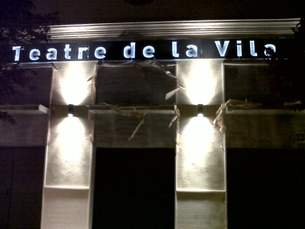 Façana del Teatre de la Vila