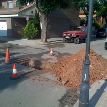 Clavegueram Carrer de Dalt