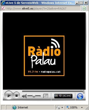 Reproductor on line