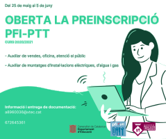 Preinscripció PFI-PTT