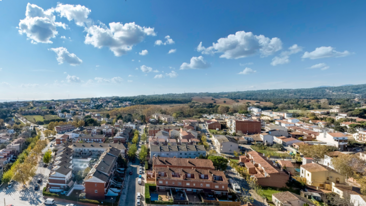 Panoràmica de Palau-solità i Plegamans