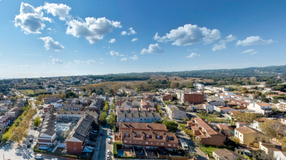 Panoràmica de Palau-solità i Plegamans